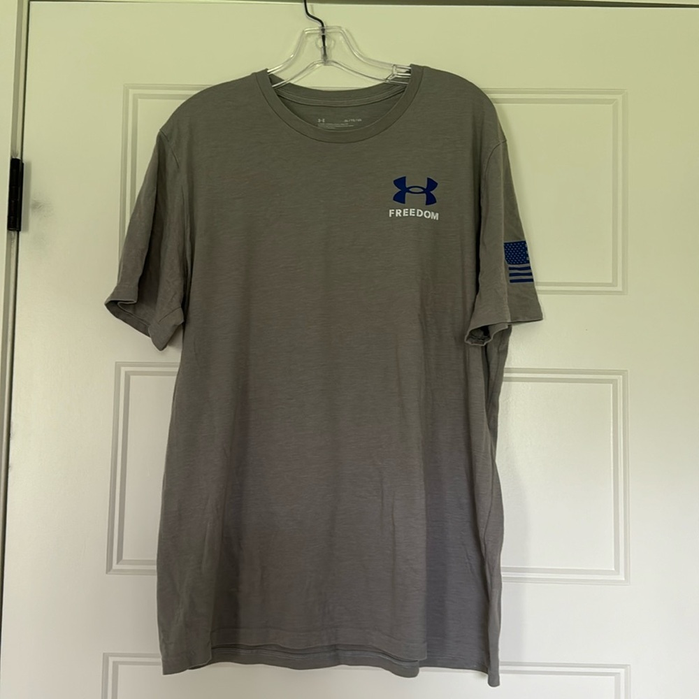 Under Armour Freedom Tee XL Gray